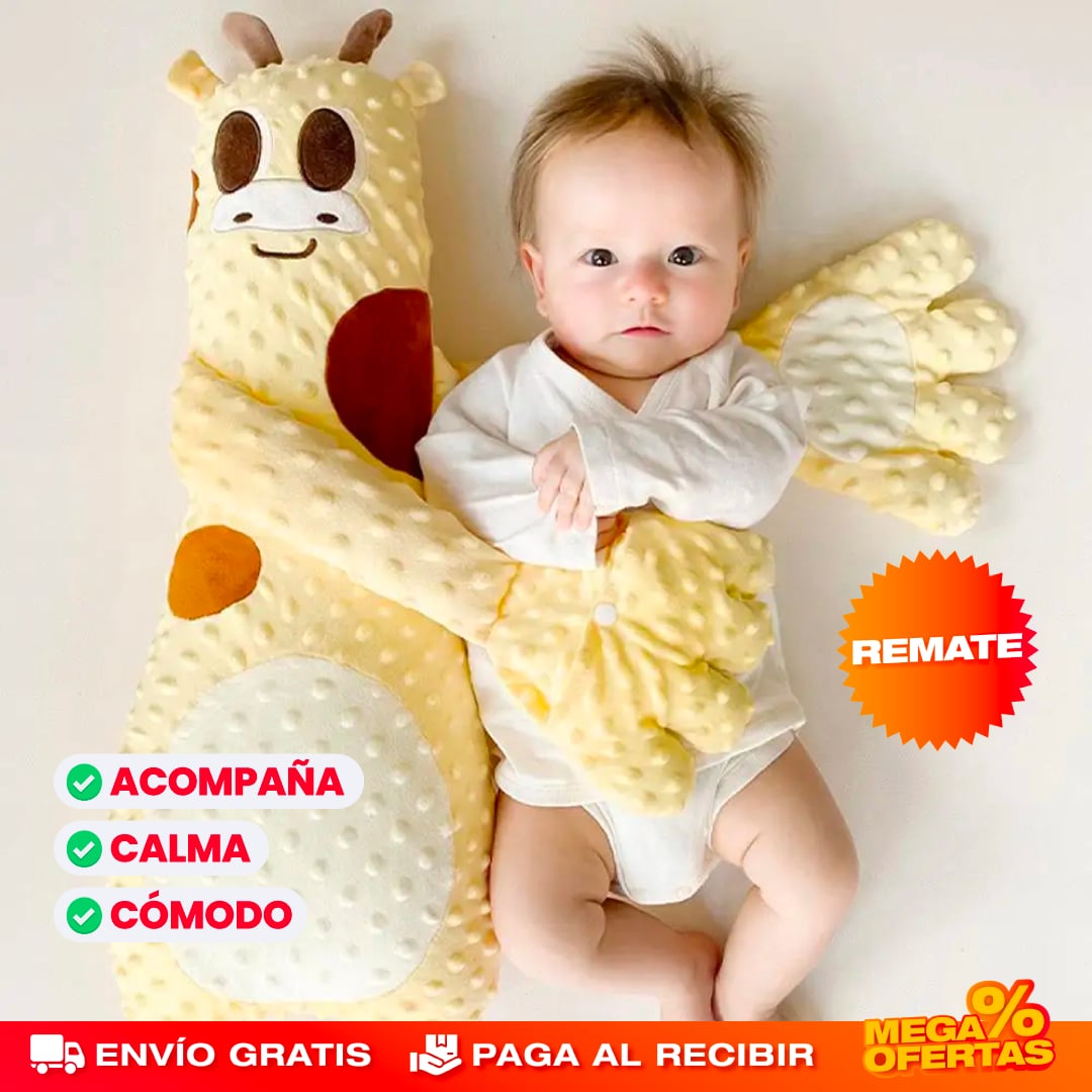 ALMOHADA DE ABRAZO Y PALMADITAS PARA BEBÉ