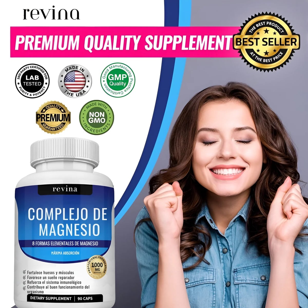 Revina™ Complejo de Magnesio 🎁 OFERTA 2 X 1 🎁