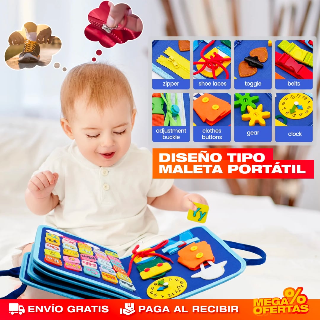 MALETA MONTESSORI PARA NIÑOS
