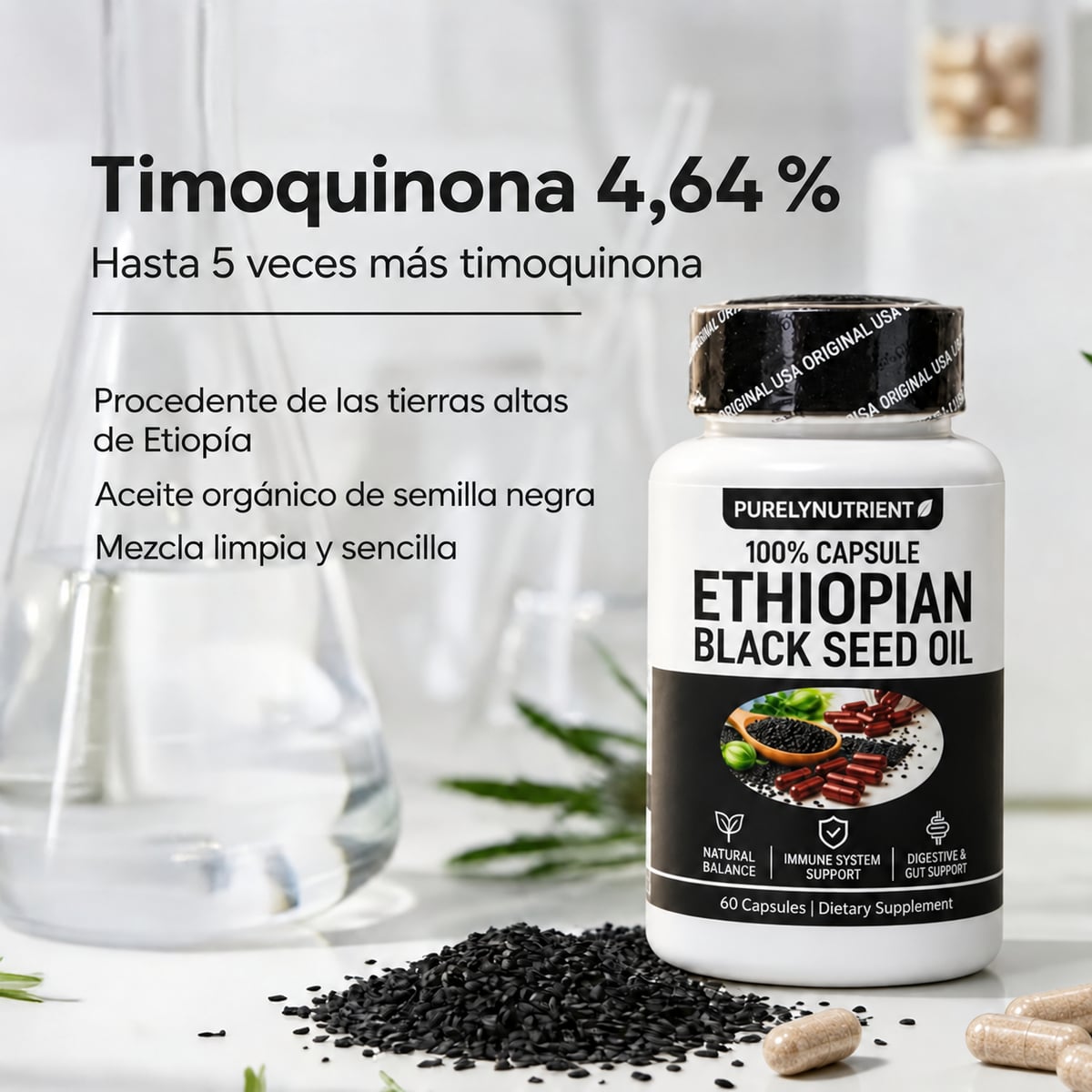 Ethiopian Black Seed Oil
