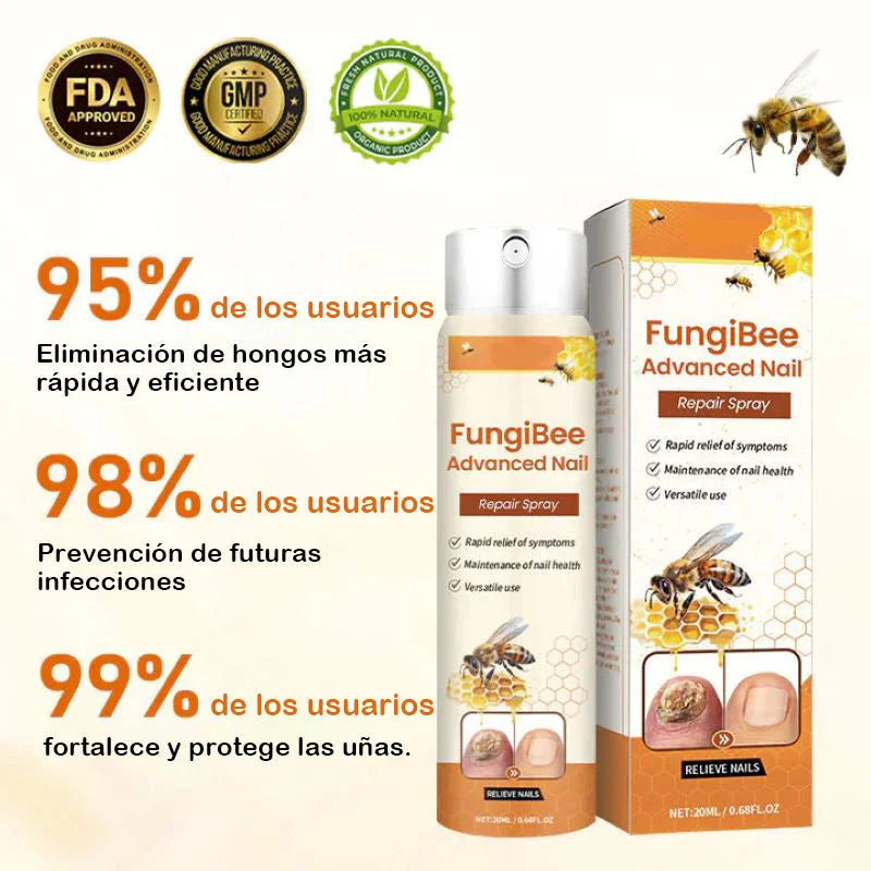 Spray Reparador de Uñas con Veneno de Abeja