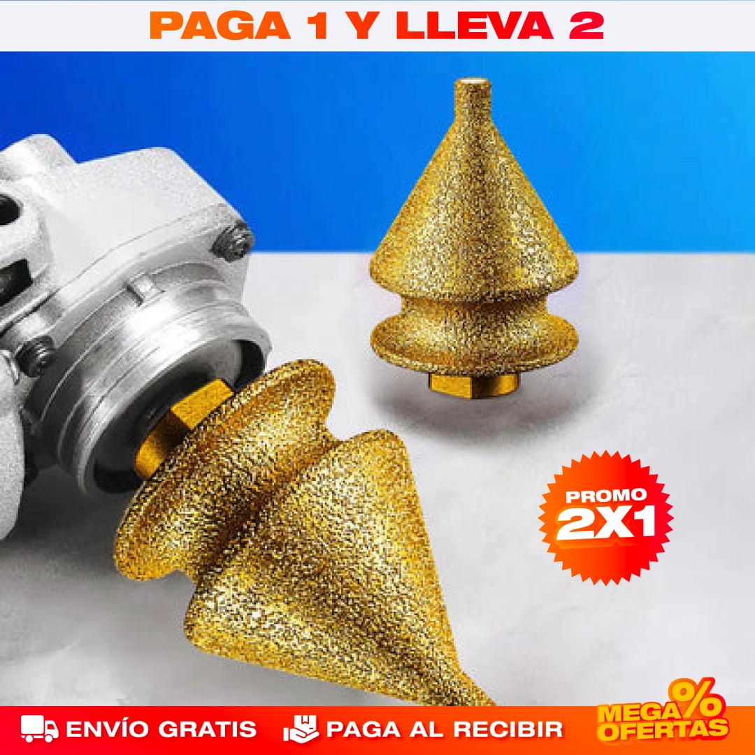 Promo 2x1 Brocas Diamantadas de Avellanado y Biselado – Perfora Cerámica Sin Astillarla