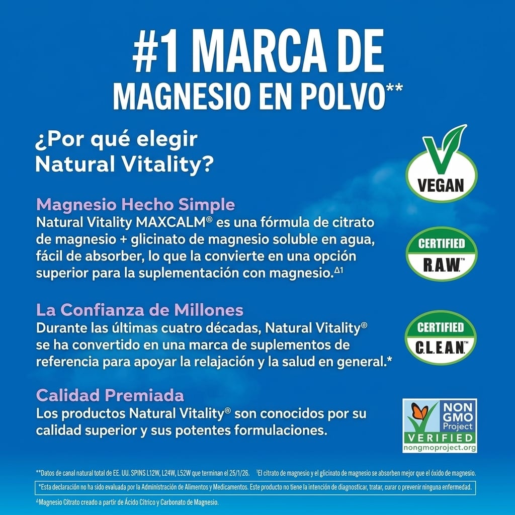 MAXCALM Frambuesa-Limón, (300 g de tranquilidad)