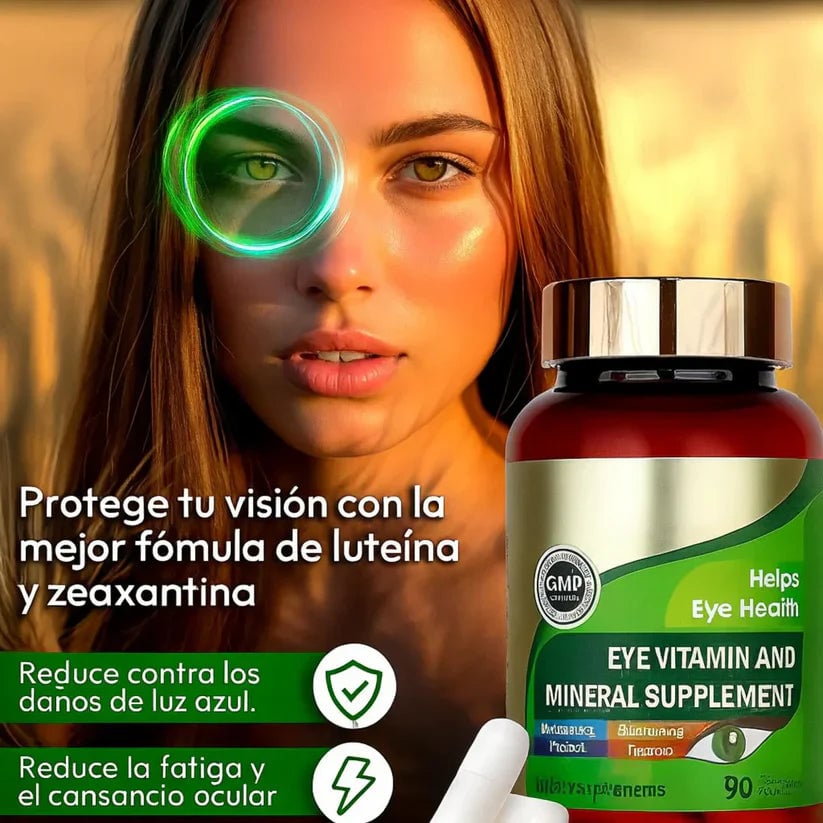 Zooone™ l Nutrición ocular diaria para ver nítido y sin cansancio - 100% Natural + ENVÍO GRATIS