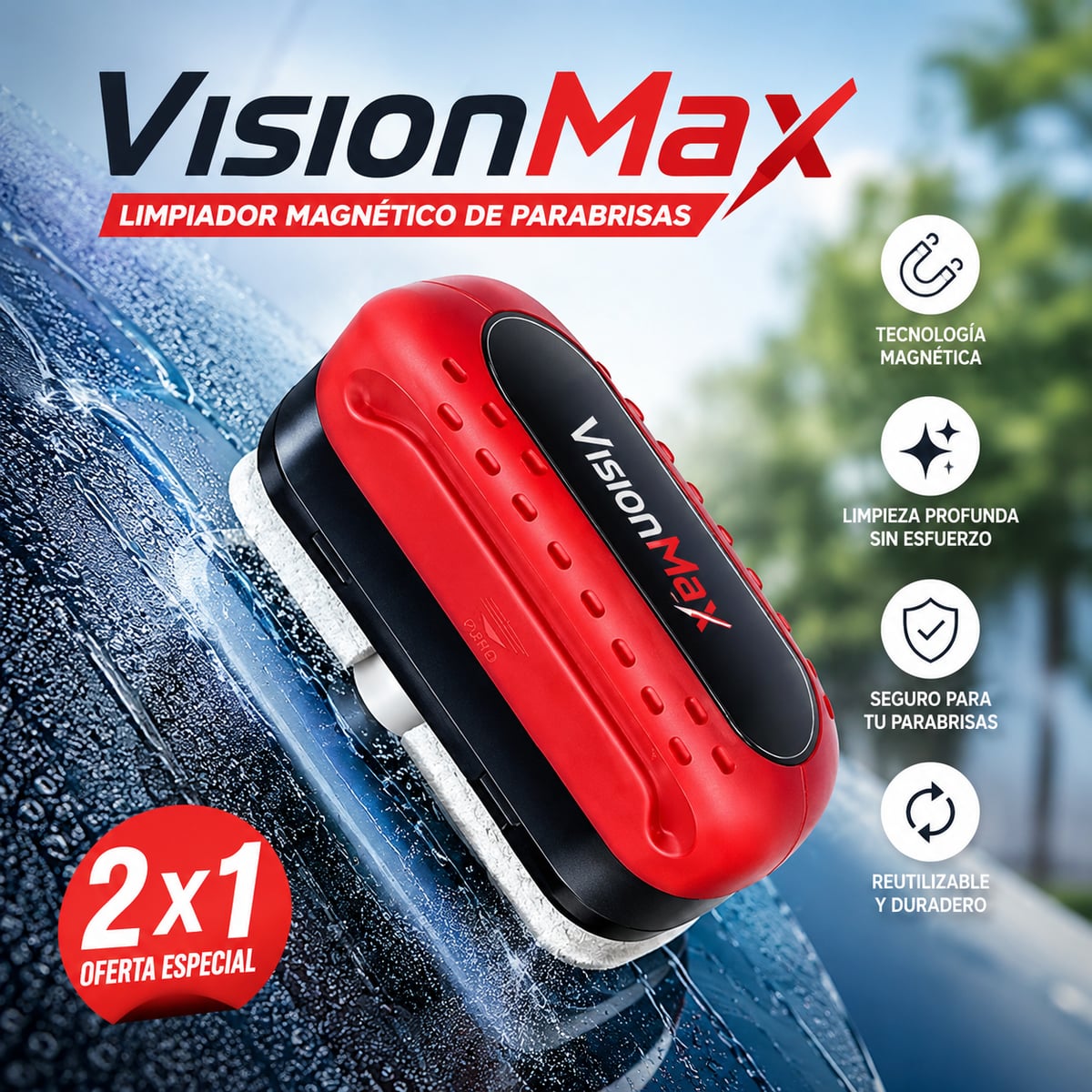 Cepillo Antiempañante para tu auto 2x1 + ENVIO GRATIS 🚗