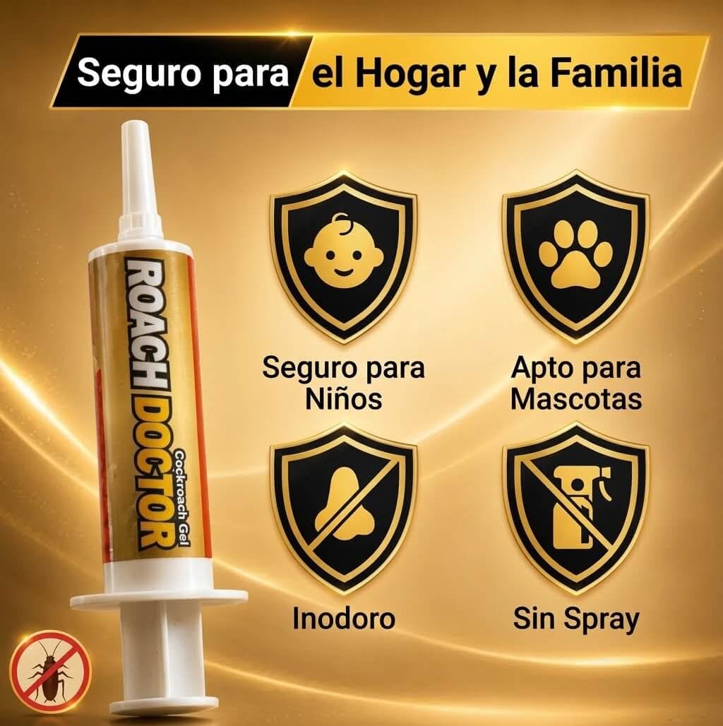RoachDoctor® Elimina las Cucarachas de Raíz