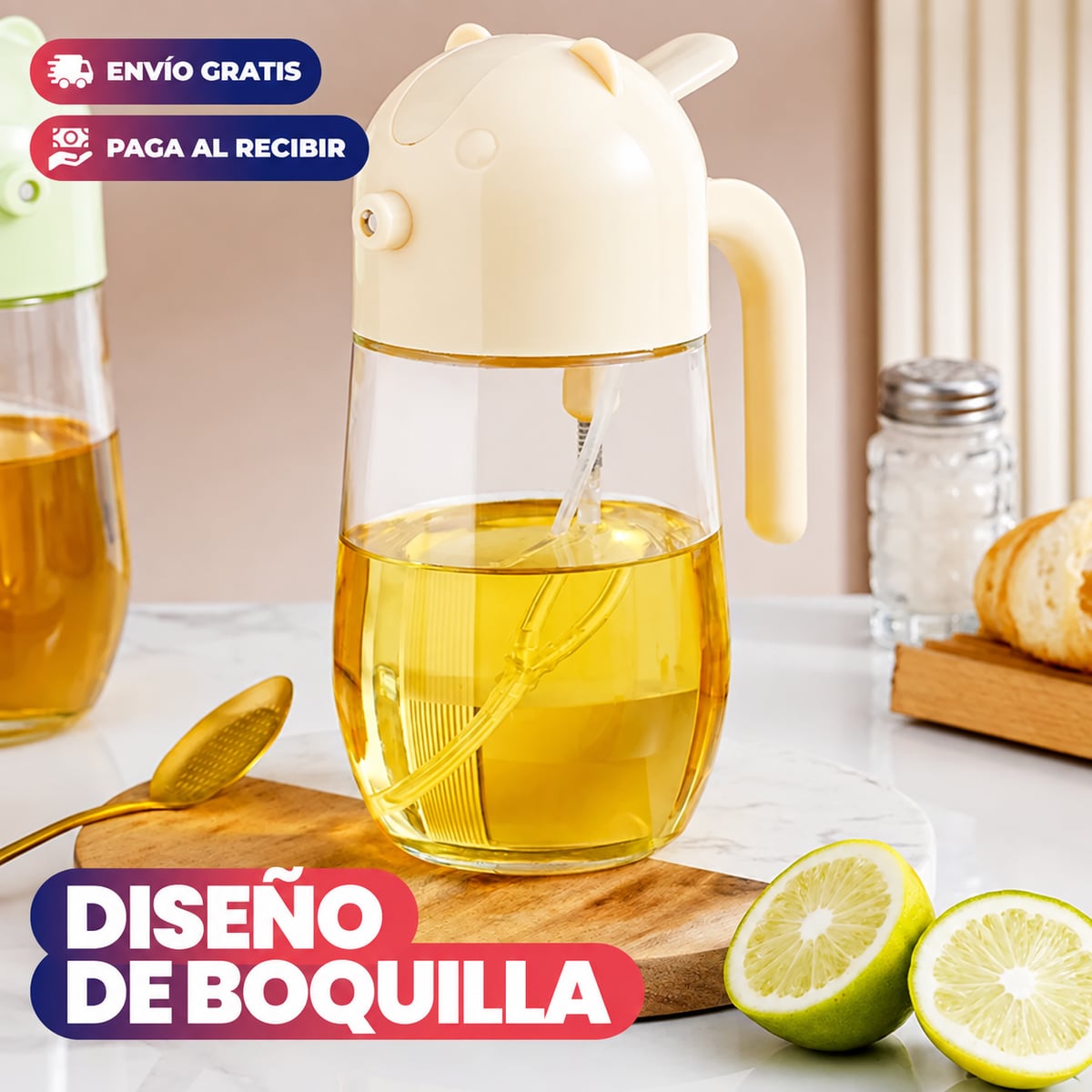 ACEITERA SPRAY CHEF 2 EN 1 + ENVÍO GRATIS