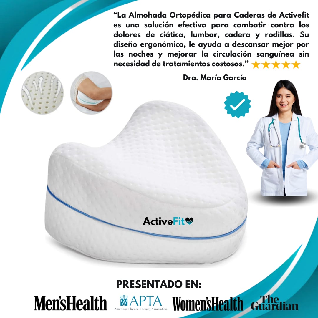 Almohada de Alineación ortopédica para piernas | Alivia el dolor del Nervio Ciático desde la Primera Noche + ENVIO GRATIS
