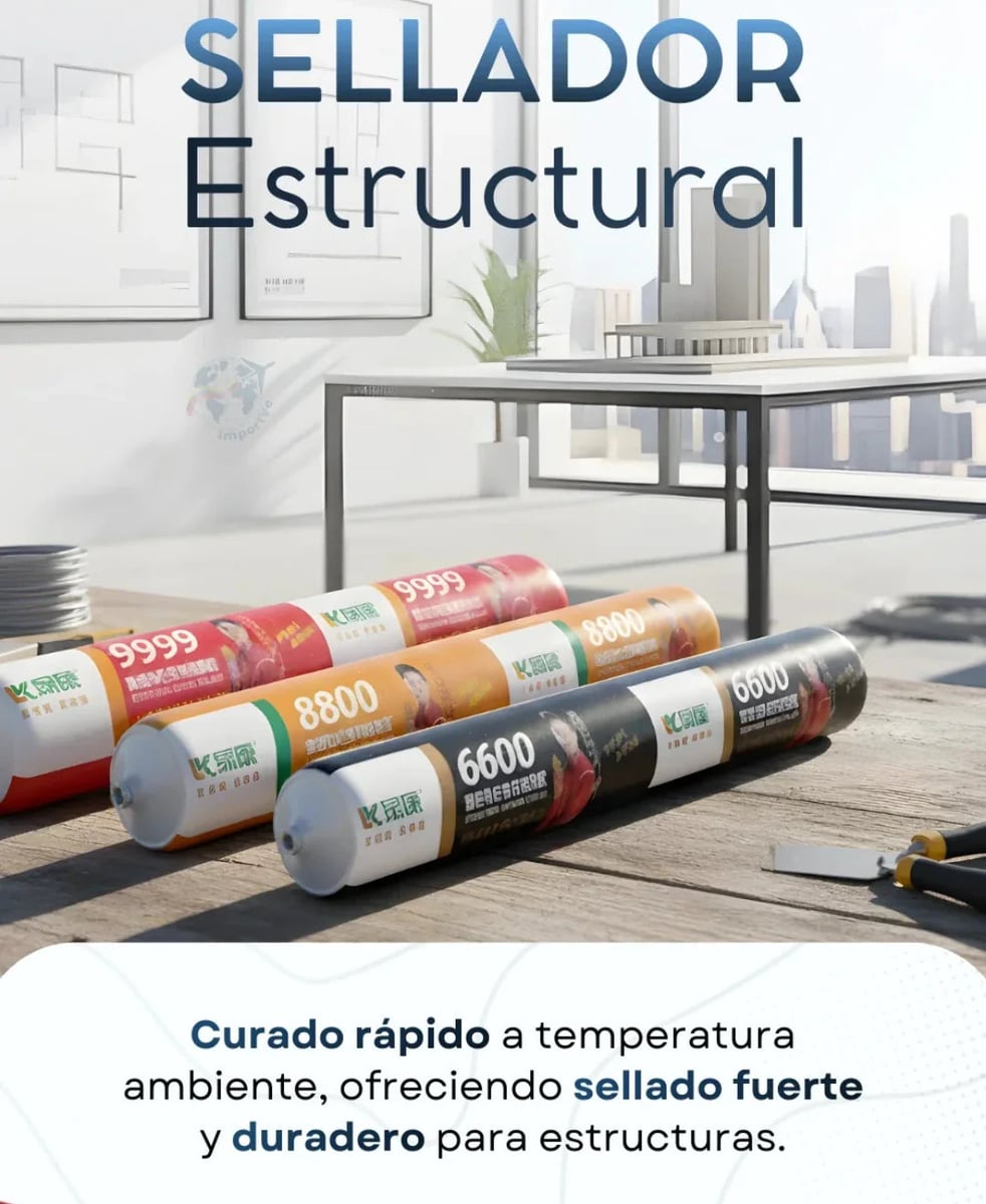 🛠️ Sellador Estructural de Silicona