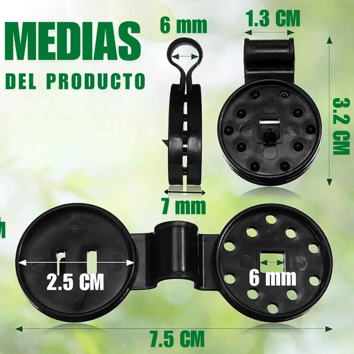BROCHES DE AMARRE KIT 10 UNIDADES🏆