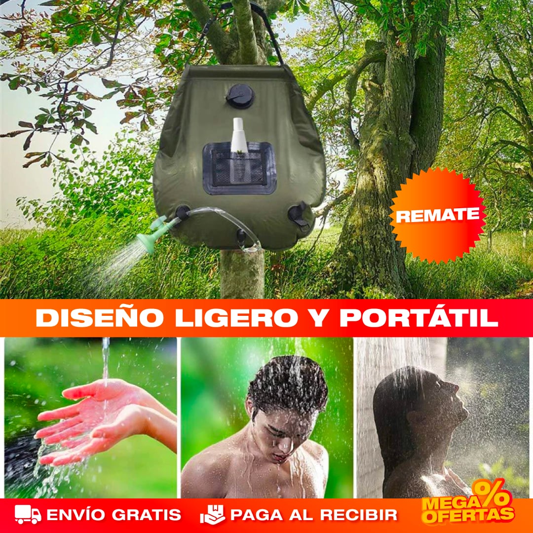 DUCHA PORTÁTIL PARA CAMPING