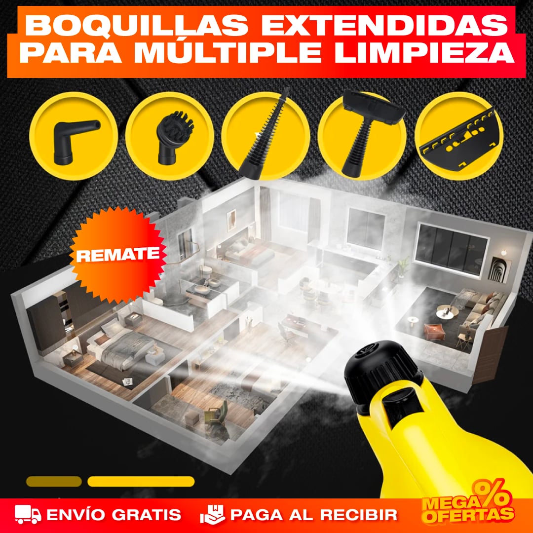 LIMPIADOR A VAPOR PORTÁTIL