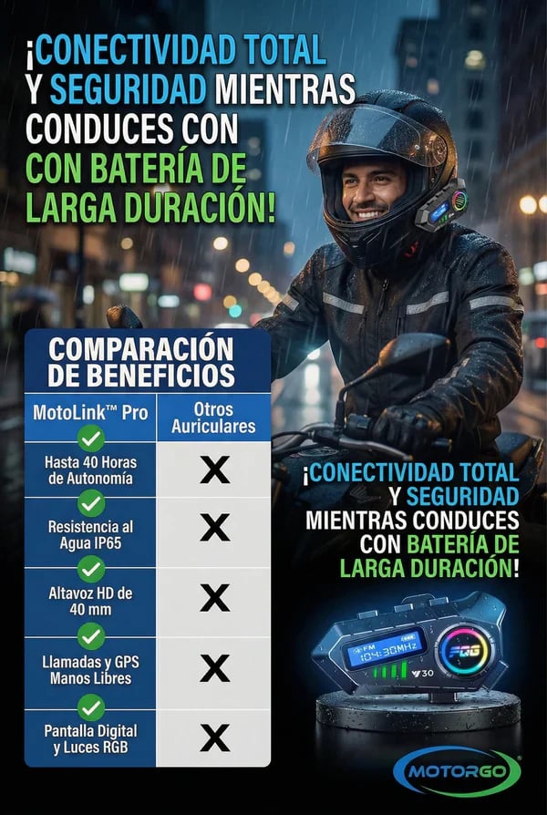 AURICULAR A BLUETOOTH PARA CASCO DE MOTOS+ ENVÍO GRATIS