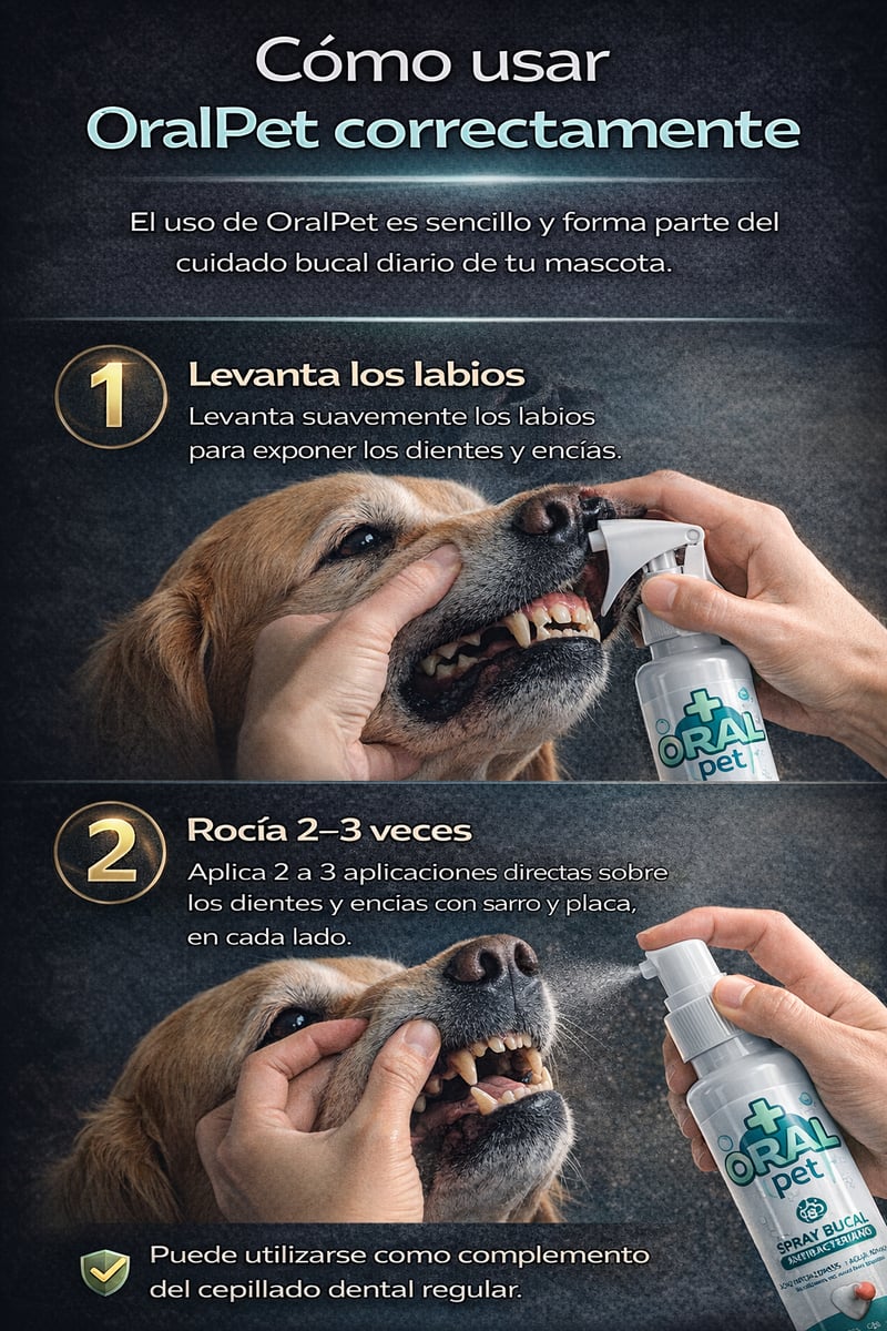 OralPet Spray Higiene Bucal Natural