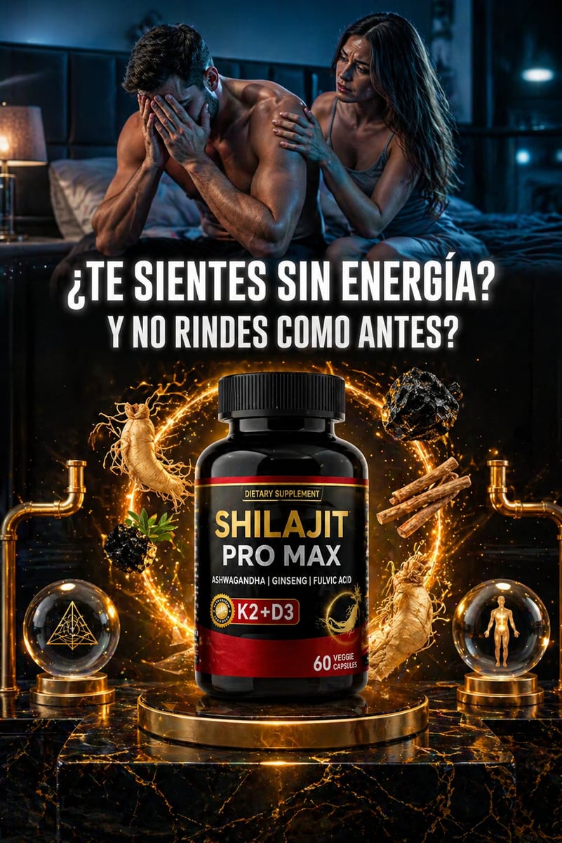 2x1 POTENCIADOR 🌿 SHILAJIT PRO MAX – Potencia de Alta Pureza 💊💪