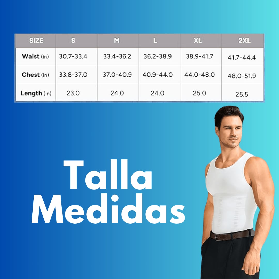 Faja de Compresión y Moldeado Masculino de Alta Tecnología.