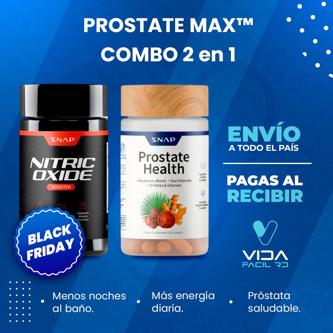 Próstata Max™ | Dúo Potente 2 en 1 OFERTA SOLO POR HOY 😱