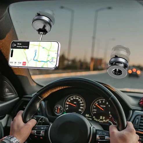 Soporte Magnético 360° para teléfono con Ventosa