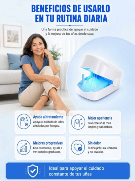✨ Laser AntiHongos – Ayuda a Recuperar la Apariencia Saludable de tus Uñas