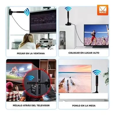 ANTENA DIGITAL 4K PRO PARA TV