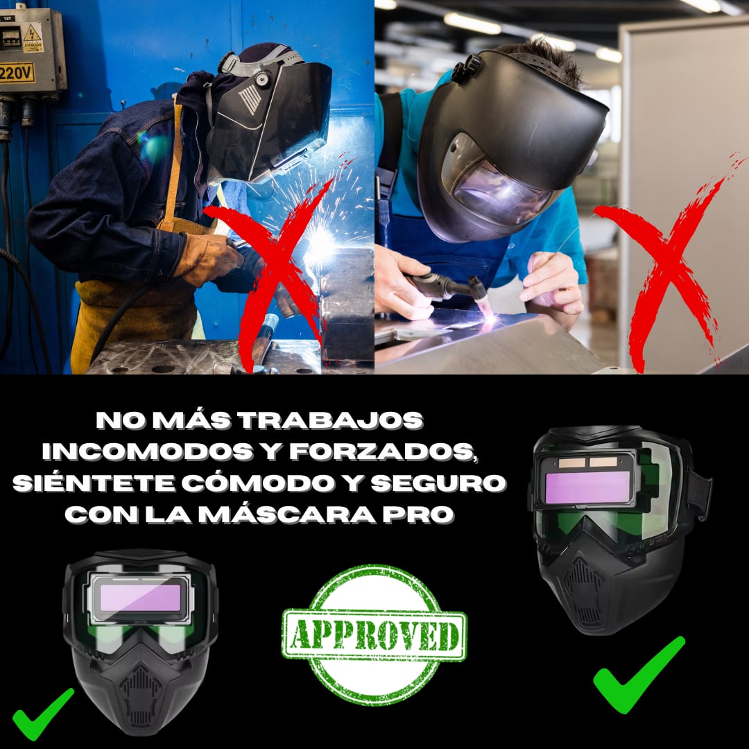 IRONSHIELD™ MÁSCARA DE SOLDAR - EDICIÓN LIMITADA + DELIVERY GRATIS