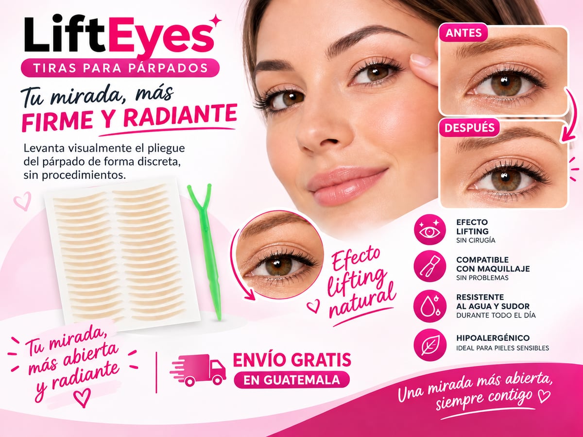 LiftEyes™ Una mirada más abierta en segundos.