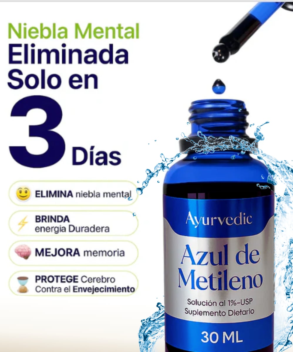 Azul de Metileno Ayurvedic Original