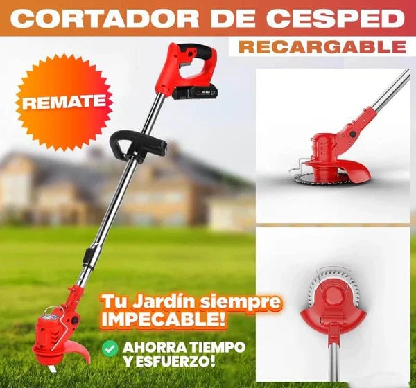 Cortadora de Césped Inalámbrica con 2 baterías 48v + Accesorios + ENVIO GRATIS