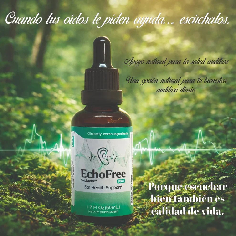 EchoFree™ La solución definitiva a los ruidos en tus oídos👂👂