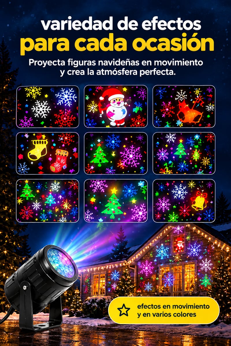 Proyector Mágico Navideño