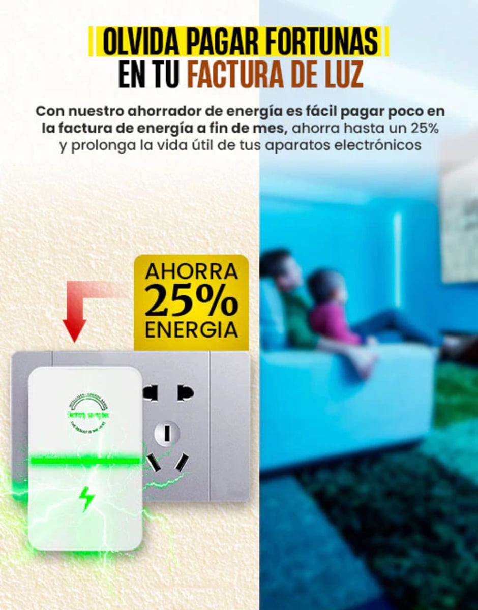 ULTIMAS UNIDADES - OFERTA DE LANZAMIENTO - AHORRADOR DE ENERGÍA SAVING BOX + ENVIO GRATIS🎁