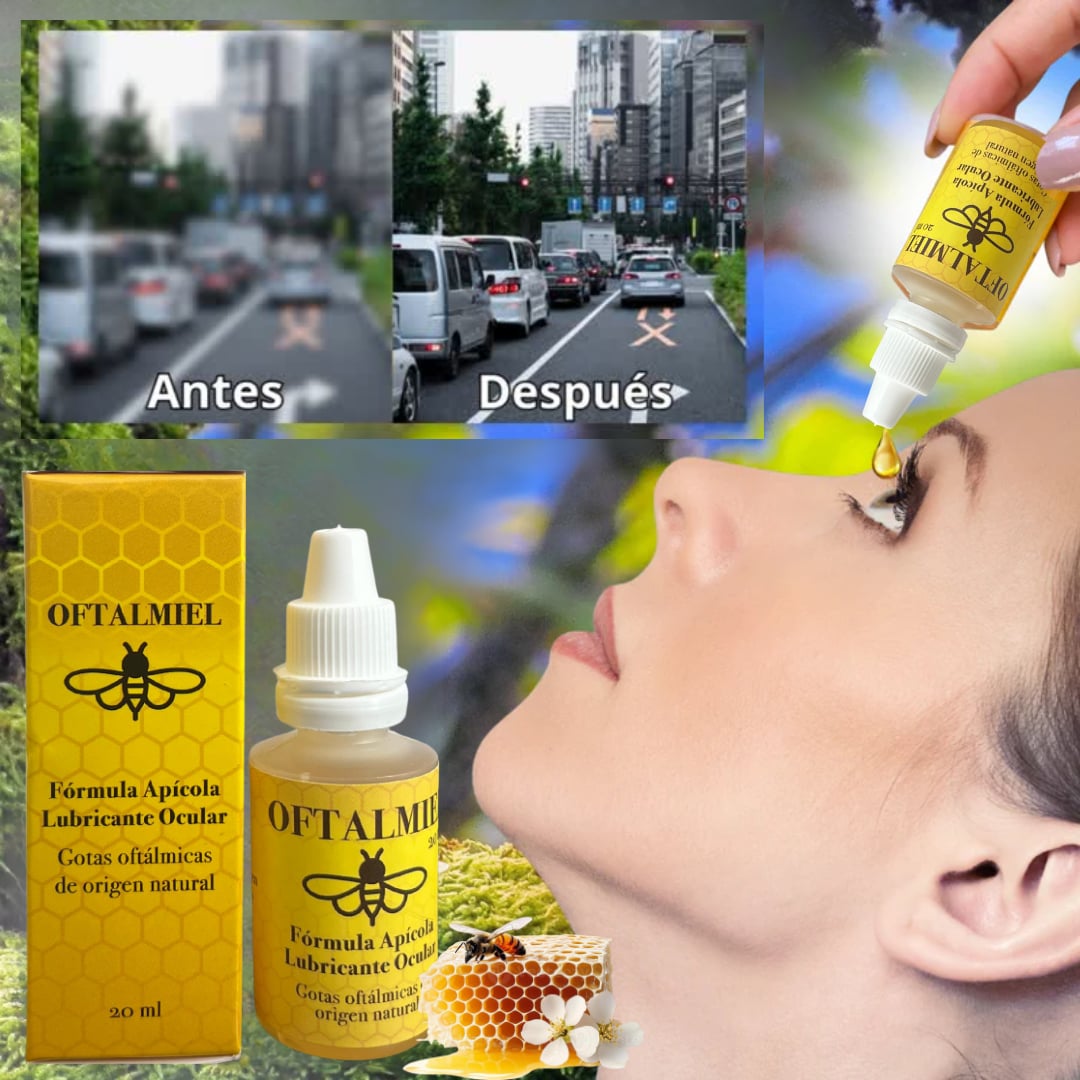 OFTALMIEL™🐝 Alivio y frescura para tus ojos + ENVÍO GRATIS 🎁