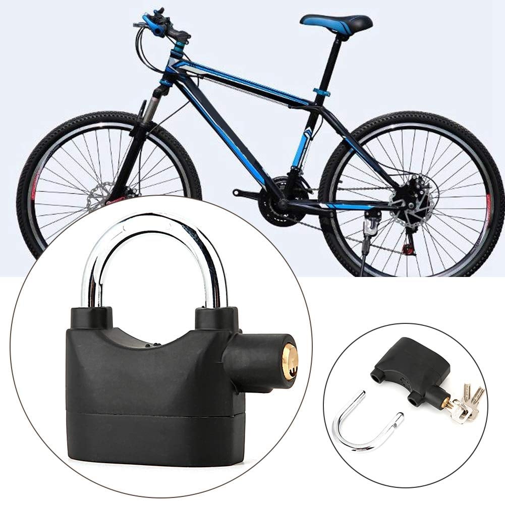 Candado GuardLock 110dB – Alarma Antirrobo para Moto, Bicicleta y Hogar