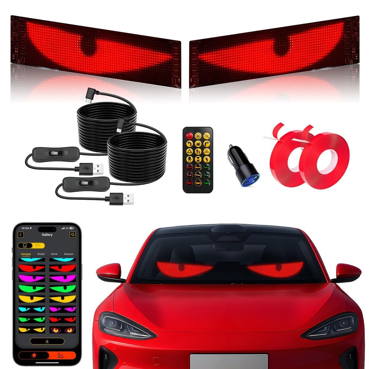 Ojos Led Para Auto 🚘
