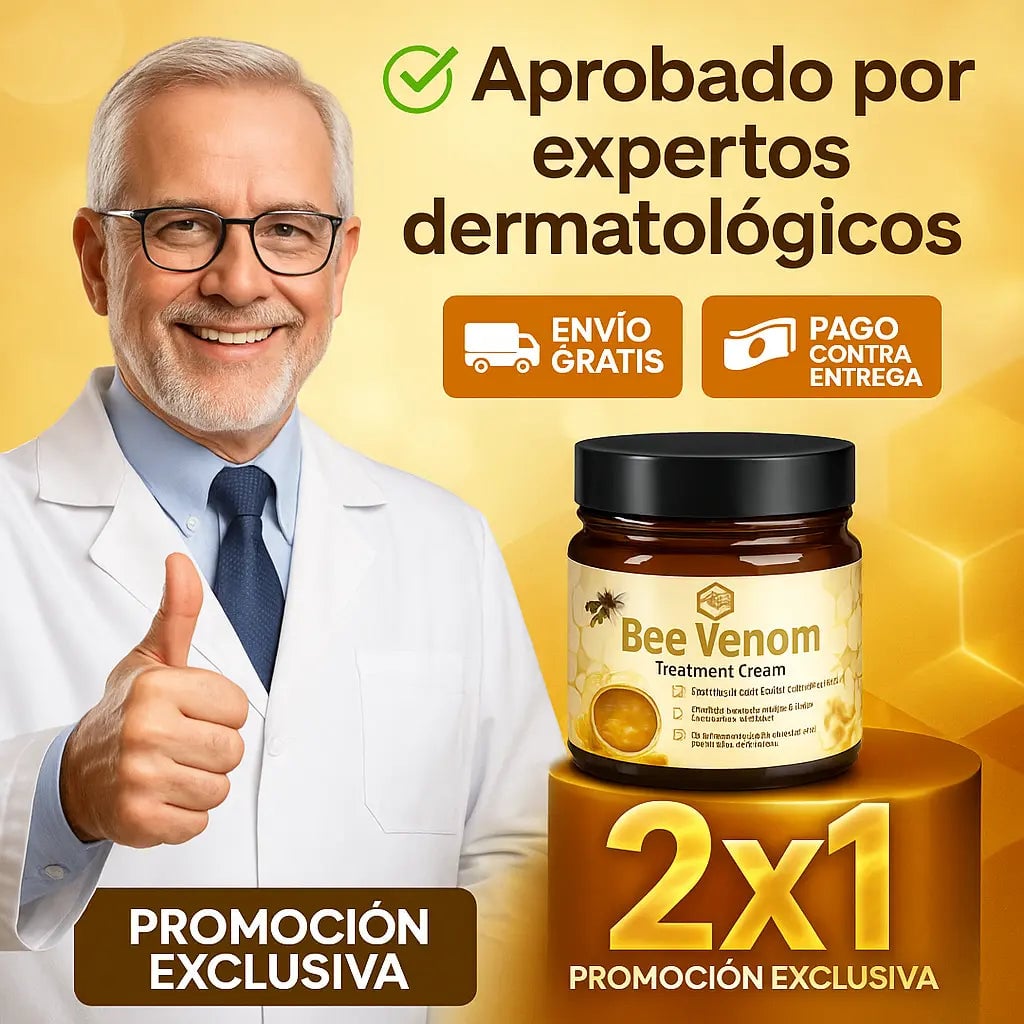馃巵 Paga 1 - Lleva 2 馃槏 馃尶Bee Venom Cream 鉁limina una amplia gama de problemas de la piel
