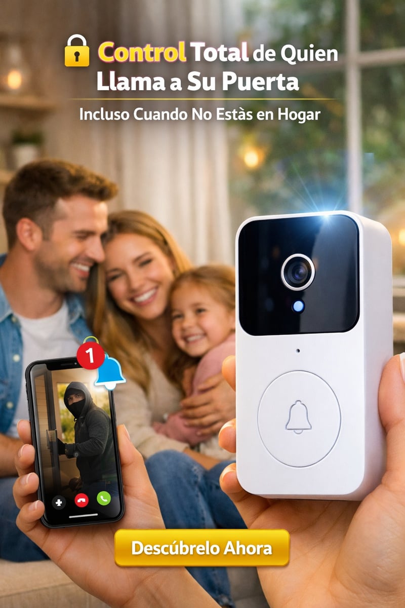 Timbre con Camara Inteligente | WIFI