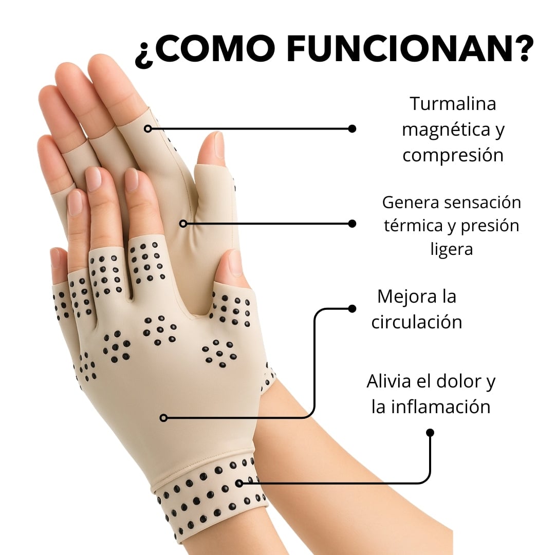 Guantes de Compresión Magnéticos
