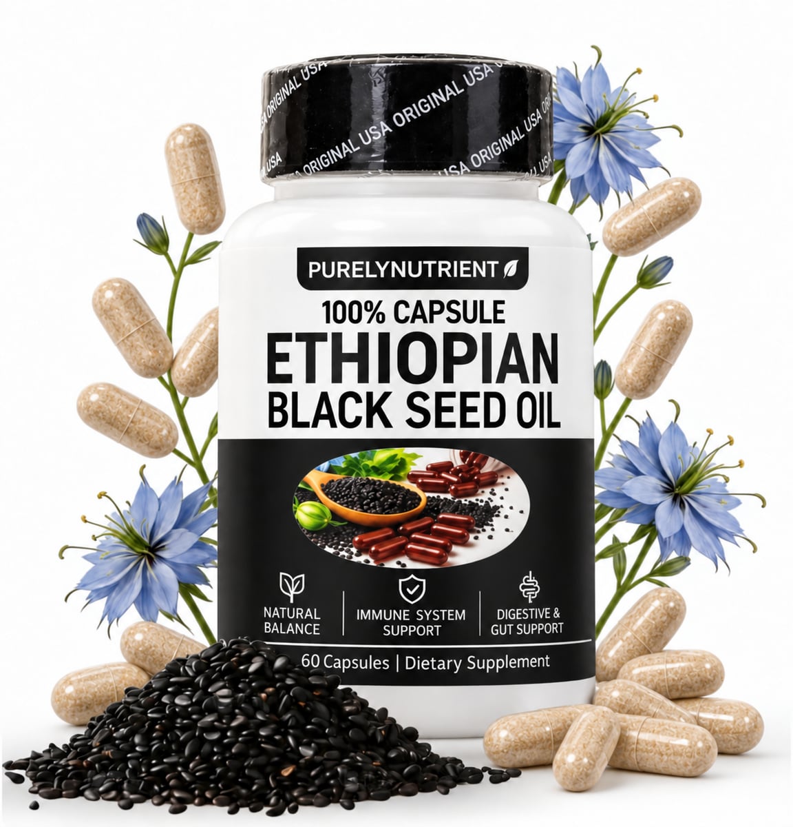 Ethiopian Black Seed Oil