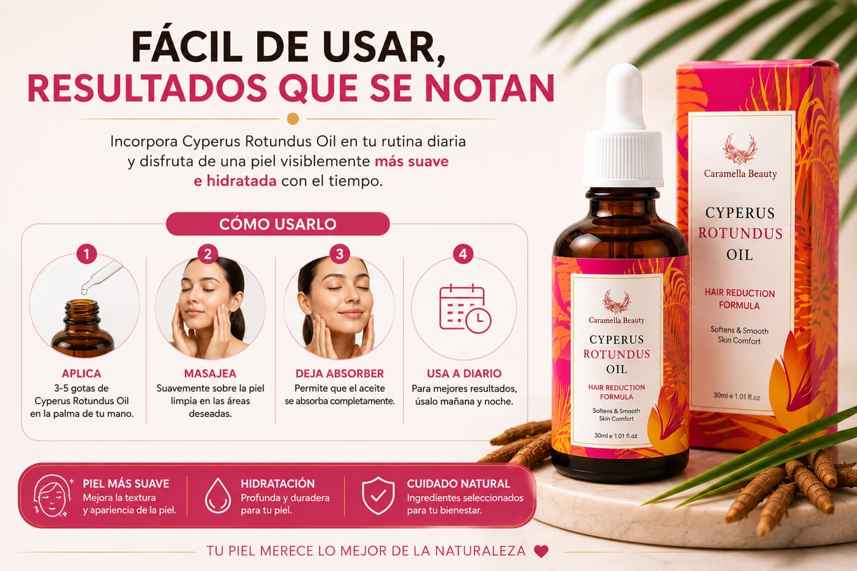Beneficios de Cyperus Rotundus Oil