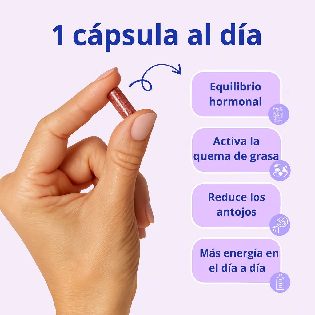 MENO 2 en 1: Fórmula Natural para la Menopausia y Control Peso. NUEVO FORMATO MAS ECONÓMICO