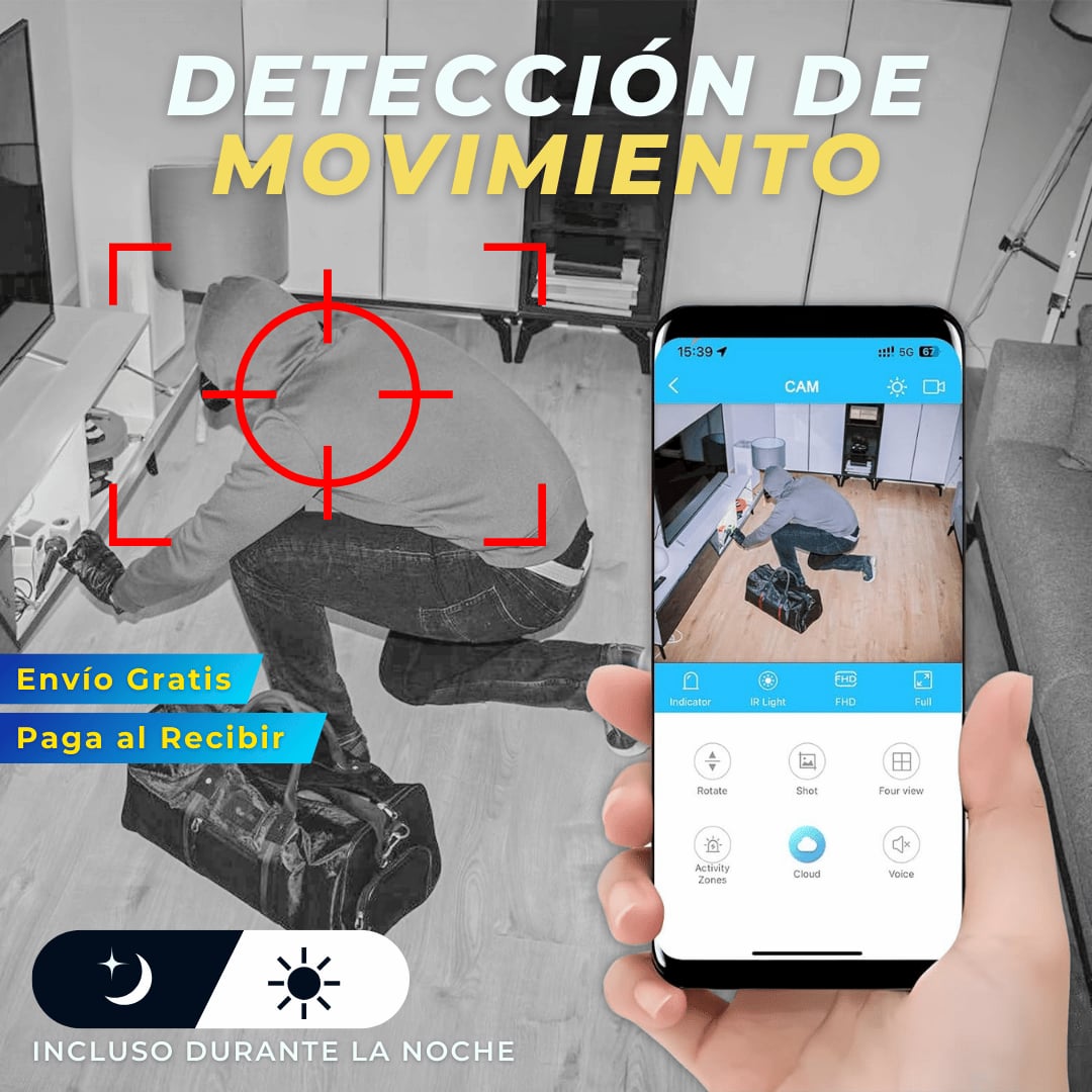 MINI CAMARA ESPIA + ENVÍO GRATIS Y REGALO 🎁