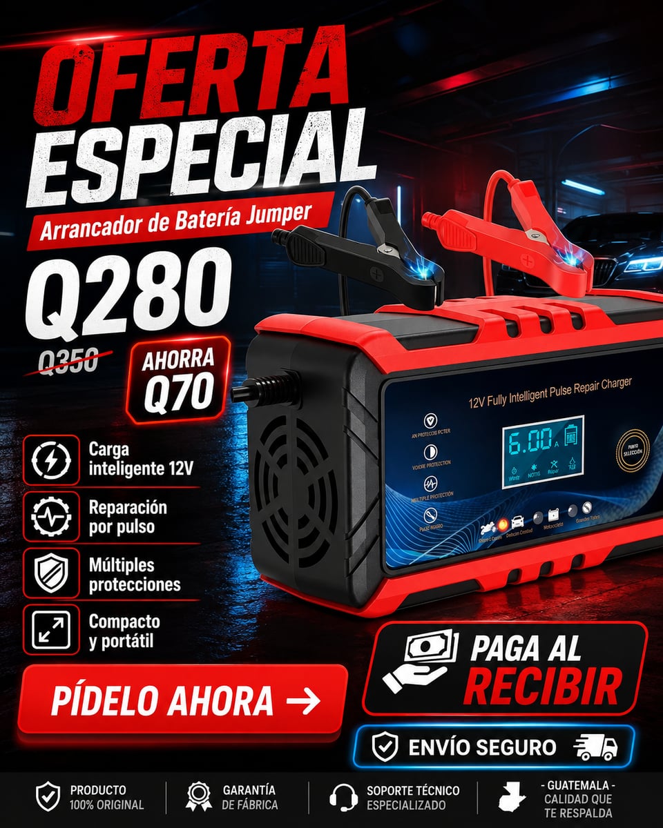 🏎️🚘 NUNCA MÁS TE QUEDES VARADO: ARRANCA TU AUTO EN SEGUNDOS