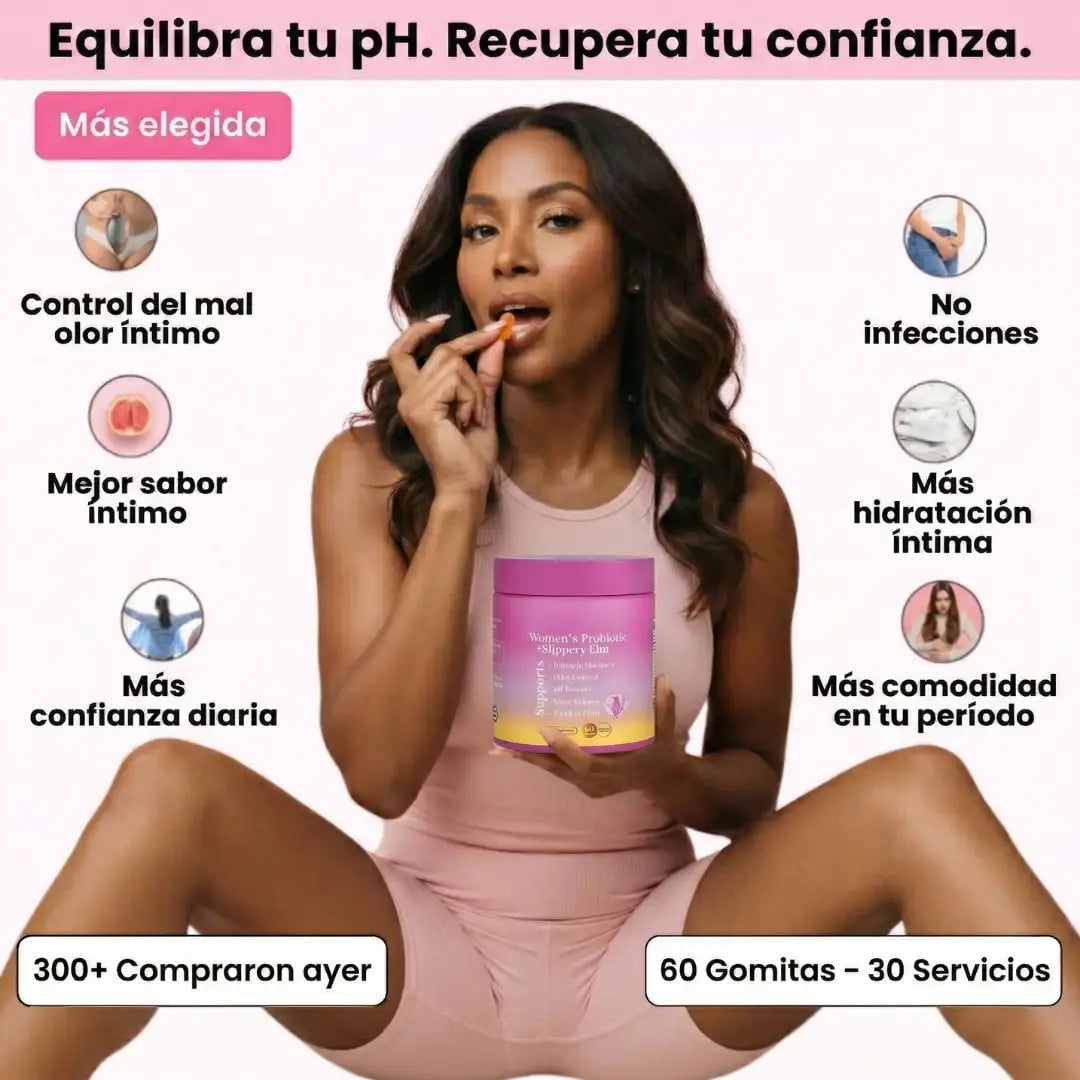 Probiótico Femenino en Gomitas | Cuidado Íntimo
