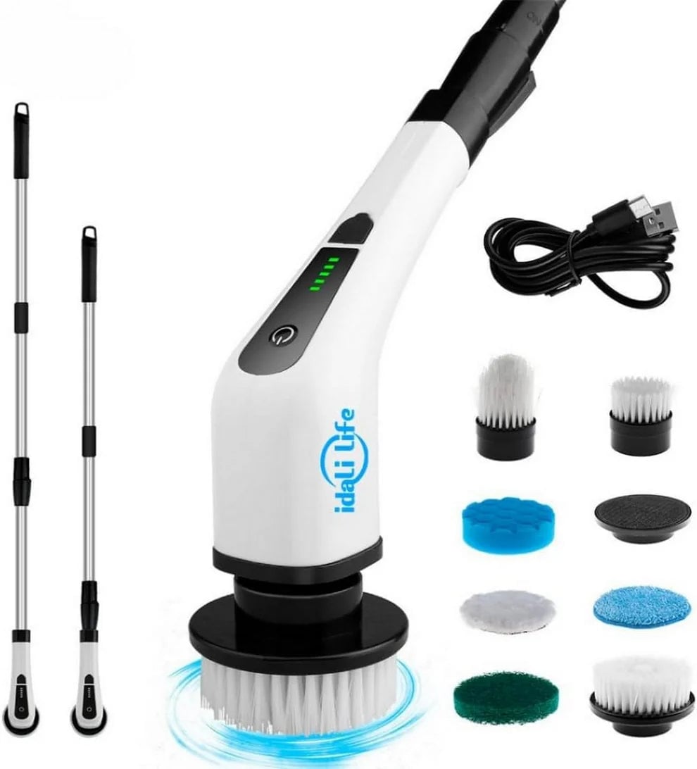 Cepillo De Limpieza Eléctrico 9 En 1