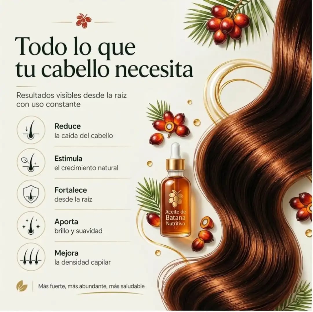 Batana Luxe – Crecimiento y Reparación Capilar