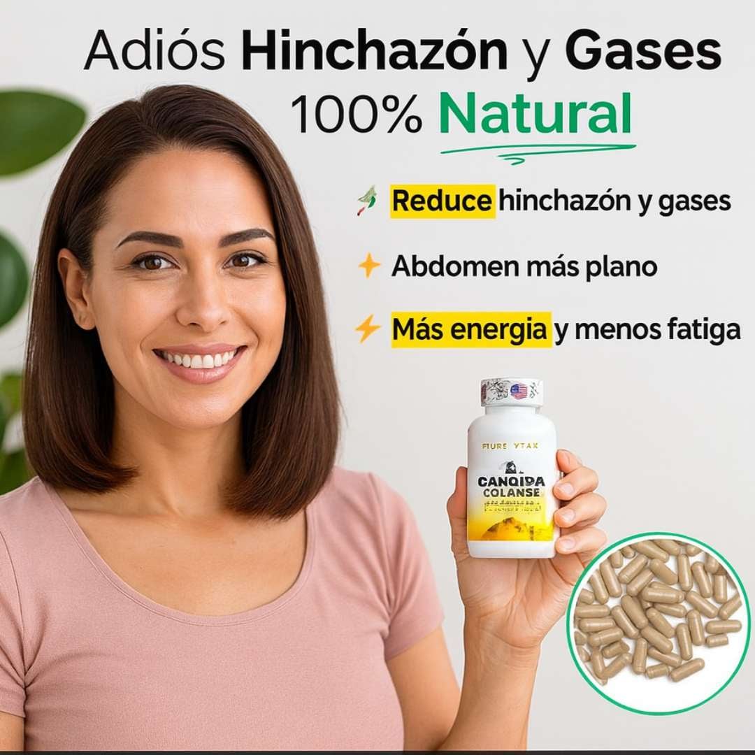2 x1 Candida Cleanse® – Controla Antojos, Desinflama Abdomen y Combate Cansancio