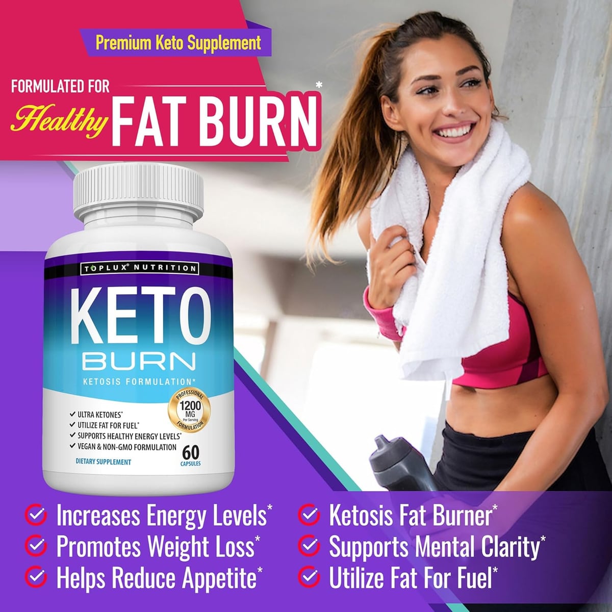 KETO BURN + ENVIO GRATIS