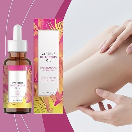 🌿 Aceite Depilatorio Natural Cyperus Rotundus + Envío Gratis y  🎁