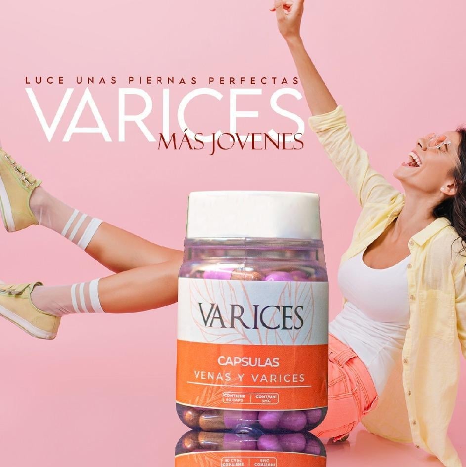 CAPSULAS PARA LAS VARICES - PIERNAS BELLAS✨