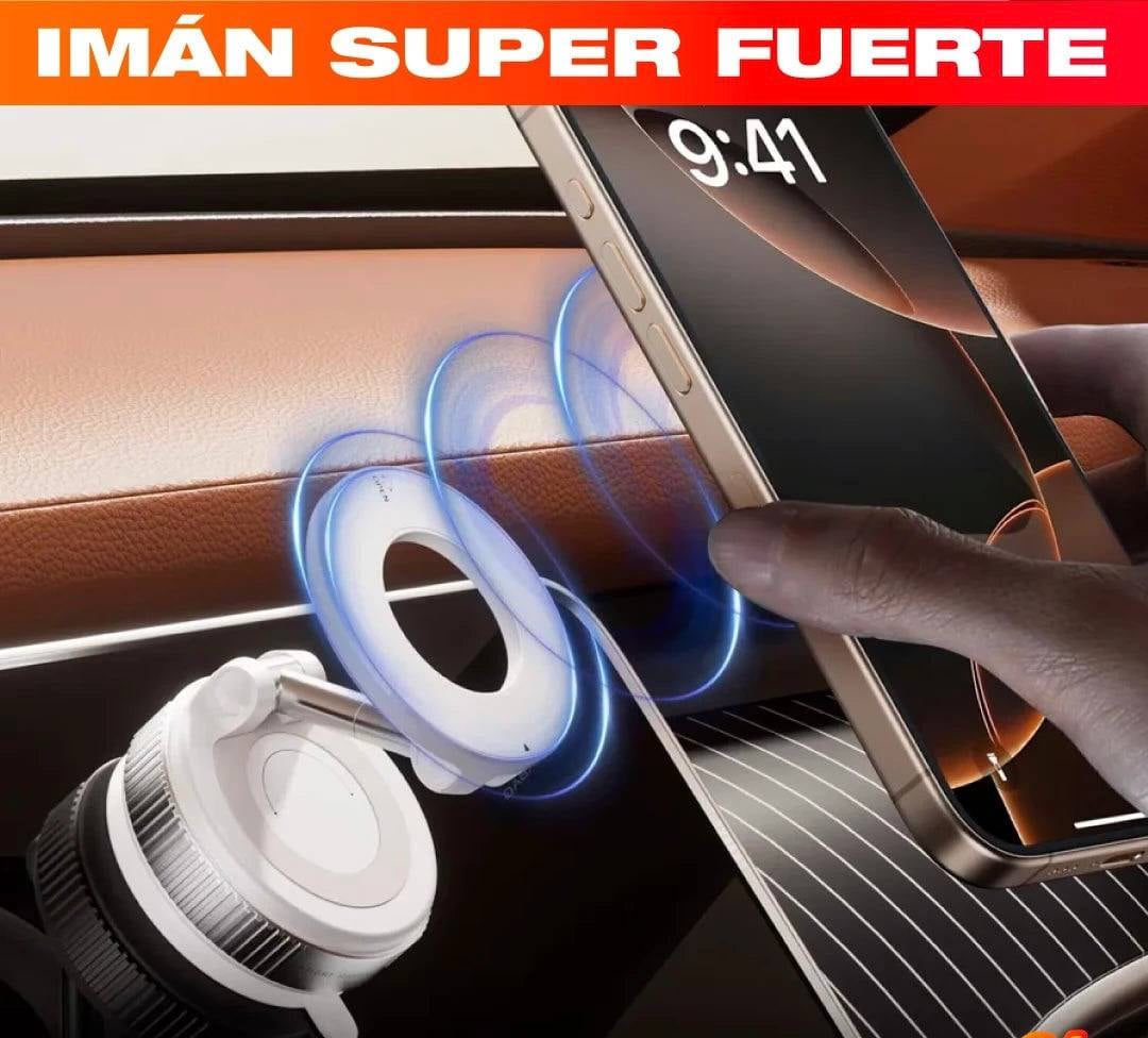 Soporte Magnético para Teléfono con Succión